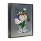Stupell Industries Flowers in Glass Vase Still Life Framed Giclee By Lux + Me Designs